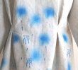 画像5: 【雨】コットン・リネン/長袖/9分丈/トップス/手描き彩色※肌にやさしい※ (5)